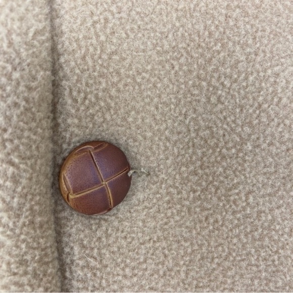 Pete’s Partner Vintage Fleece Peacoat Button Front Jacket Camel/Tan Size 12M - Picture 9 of 12